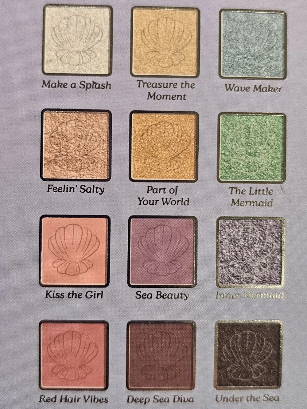 Disney Princess Ariel Eyeshadow Pallette